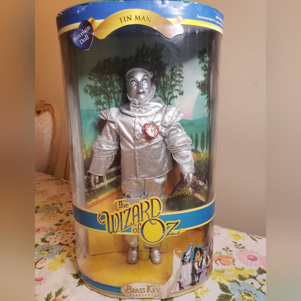 Wizard of Oz Tin Man Porcelain Doll